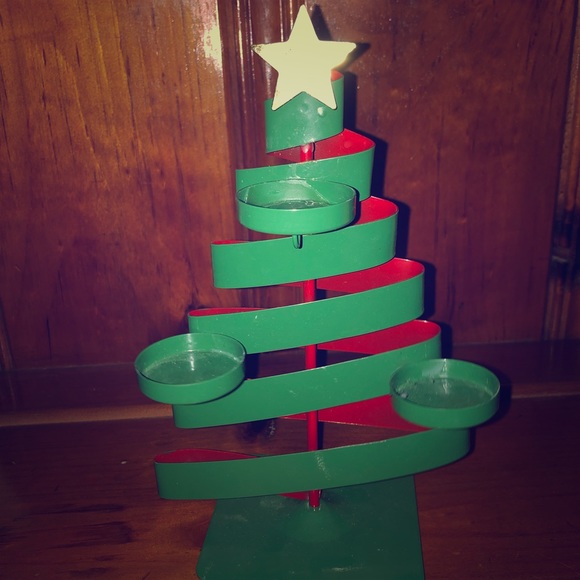 Christmas tree tea light holder - Picture 1 of 1
